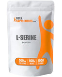 BULKSUPPLEMENTS.COM L-Serine Powder - Serine Supplement - L-Serine 2000mg - Serine Powder - Serine Amino Acids - Gluten Free Supplement - 2000mg per Serving, 250 Servings (500 Grams - 1.1 lbs)
