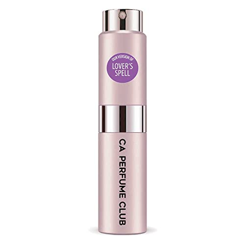 CA Perfume Impression of Victoria S. Lover’s Spell For Women Replica Version Fragrance Dupes Concentrated Long Lasting Eau de Parfum Spray Refillable Atomizer Bottle 0.27 Fl Oz/8ml-X1