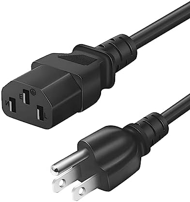 Amplifier Power Cord for ION Pathfinder 2 3 4 Speaker, Musical Vox Guitar Amp, ION Block Rocker iPA76C iPA76A iPA76S IPA23 Block Party & Live Replacement 18AWG Charger Supply Cable 3 Feet