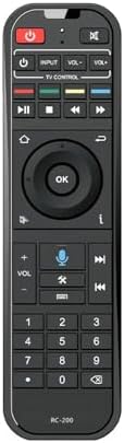 Bluetooth Voice Remote for Super Smart Box TV - Compatible with S6 Ultra, S6 Max, S5 Max, S5 Pro, Elite Pro +,Elite Ultra