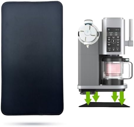 Sliding Pad Compatible with Ninja Swirl by CREAMi Ice Cream and Soft Serve Maker,Easy to Slide the Ice Cream Maker on the Kitchen Countertopp, Accessories for Ninja swirl Creami NC701