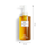 DHC Deep Cleansing Oil, Facial Cleansing Oil, Makeup Remover, Cleanses without Clogging Pores, Residue-Free, Fragrance and Colorant Free, All Skin Types, 6.7 fl. oz.