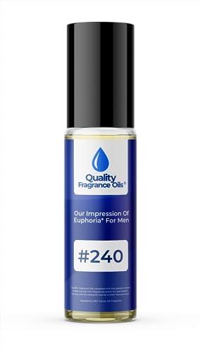 Quality Fragrance Oils' Impression #240, Inspired by Euphoria for Men (10ml Roll On)