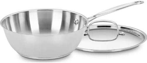 Cuisinart 735-24 Chef's Classic Stainless 3-Quart Chef's Pan with Cover