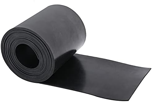 Neoprene Rubber Gasket Strip Waterproof, 1/16 Inch Thick x 3.2 Inch Wide x 10 Feet Long Rubber Gasket Strip for Warehouse, Pads, Seals, Weather Stripping, Crafts, Flooring, Supports.