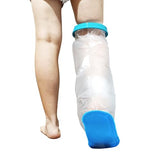 Tideshake - Non-Slip Waterproof Leg Cast Cover for Showering, Reusable Adult Short Leg Cast Protector, Cast Covers for Shower Leg, Cast Bag for Shower, Cast Cover for Showering Foot