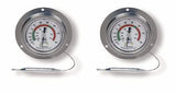 Cooper-Atkins 6812-01-3 Vapor Tension Panel Thermometer with Back Flange, NSF Certified, -40/60°F Temperature Range (2)