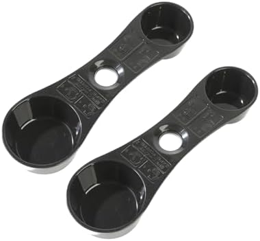 2-Pack Smart Coffee Scoop Spoon for Ninja, Double Sided Measuring Scoop Spoon for CF090 CF091 CF092 CF097 Cuisinart Mr. Coffee Keurig K-Cup Coffee Bar Maker - Perfectly Measured Coffee Every Time