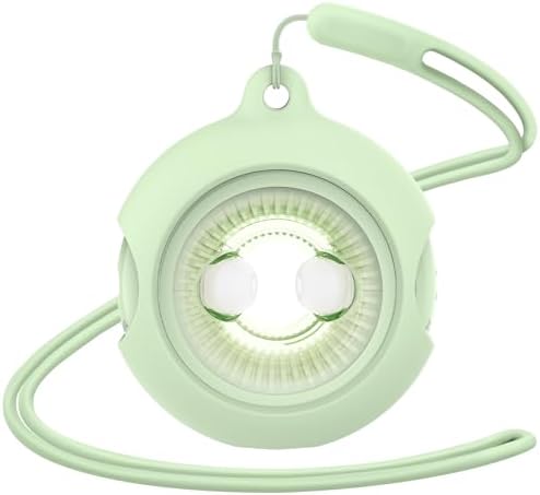 【2025 Newest】Unique Donut Design Wireless Earbuds, Bluetooth 5.3 Headphones, Clear Stereo Sound IPX5 Waterproof in Ear Earphones with Fashion Neck Lanyard, Max 48H Playtime for Android/iPhone (Green)