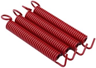 Guyker Noiseless Tremolo Springs (Set of 4) for FR Fender Strat ST Stratocaster Electric Guitar Bridge Instruments Accessories Replacement Part, Red