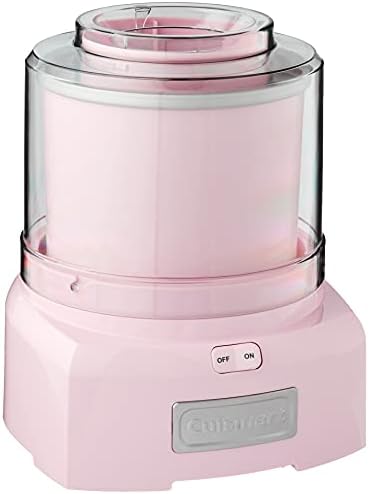 Cuisinart ICE-21PKP1 Frozen Yogurt - Ice Cream & Sorbet Maker, Pink, 1.5 Quart