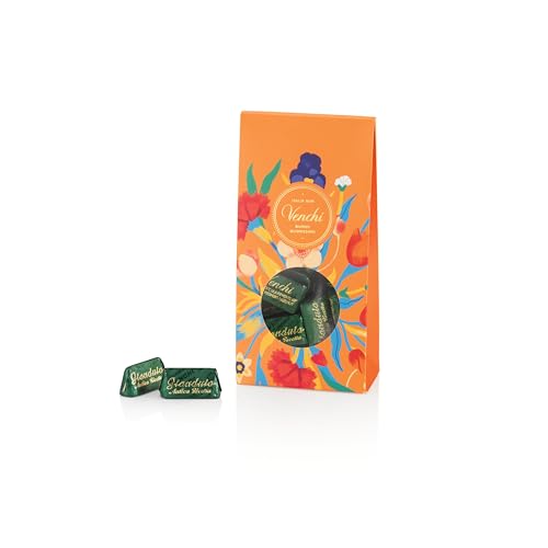Venchi Gianduiotto Classic Antica Ricetta 30-Piece Elegant Gift Box - Unique & Flavoursome Piedmont Hazelnuts with Creamy Milk Chocolate - Original 1878 Recipe - Preservative & Gluten Free
