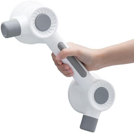 TAILI Grab Bars for Bathtubs and Showers, Super Strong Adhesive Grab Bar for Seniors, Bathroom Safety Grip for Microcrack Tile, Shower Handles Rails for Elderly,Drill-Free Waterproof(350 lbs Capacity)