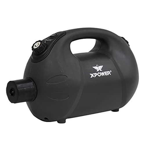 XPOWER F-18B ULV Cold Fogger, Mist Blower, and Sprayer, Huge 39+ Feet Spray Distance, 1.6 L Tank Capacity, High Performance Motor, Energy Efficient, Rechargeable Battery