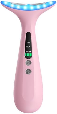 Facial and Neck Massager for Face, Neck - Skin Lifting & Firming - Wrinkle & Dark Circle Reducer - at Home Skin Care Face Sculpting Tool and Neck Massager