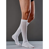 FUTURO Anti-Embolism Knee Length Stockings, Extra Large Regular, White. Moderate (18 mm/Hg)