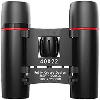 Digital Binoculars 200x22 Low Light Vision Compact Binoculars, Adults and Children Binoculars Waterproof Easy to Binoculars for Bird Watching, Outdoor, Travel (Color : 40x22mm, Size : Binoculars)
