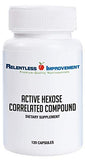 RELENTLESS IMPROVEMENT Active Hexose Correlated Compound Natural Immune Support Mushroom Extract 120 Count