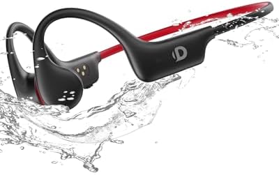 Open Ear Sport Headphones, Wireless Bone Conduction Earphones, Built-in 32GB MP3,with Mic, IP68, Sweat & Water Resistant, Up to 8 Hours Battery, Bluetooth 5.3, for Running, Workouts, Swimming