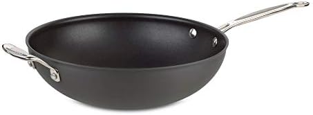 Cuisinart 626-32H Chef's Classic Nonstick Hard Anodized 12.5-Inch Stir Fry Pan, Black/Stainless Steel