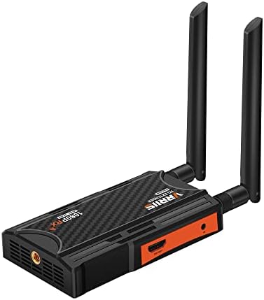 RX Only, Wireless HDMI Extender Receiver, Up to 1 TX to 4 RX Connections, Max Line-of-Sight Transmission Distance 1 TX to 1 RX (250m), 1 TX to 2 RX (230m), 1 TX to 3 RX (210m), 1 TX to 4 RX (190m)
