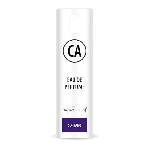 CA Perfume Impression of Soprano For Women & Men Eau de Parfum Spray Atomizer Bottle 0.33 Fl Oz-X1