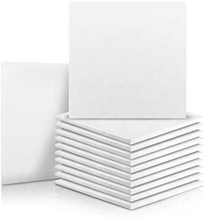 Fstop Labs Acoustic Foam Panels, 12" X 12" X 0.4" Acoustic Sound Absorbing Panel Tiles, Acoustic Panels, Absorption Insulation Treatment Used in Home & Offices