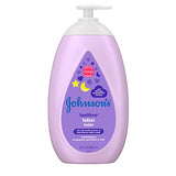 JOHNSON'S BABY Moisturizing Bedtime Baby Body Lotion with Coconut Oil & Relaxing NaturalCalm Aromas to Help Relax Baby, Hypoallergenic, Paraben- & Phthalate-Free Baby Skin Care, 27.1 fl. Oz