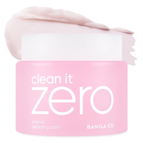 BANILA CO Clean it Zero Original Cleansing Balm | Korean Makeup Remover, Hydrating Facial Cleanser Wash for All Skin Types | Vegan | Made with Acerola Berry & Vitamin C (180ml / 6.08 fl oz)