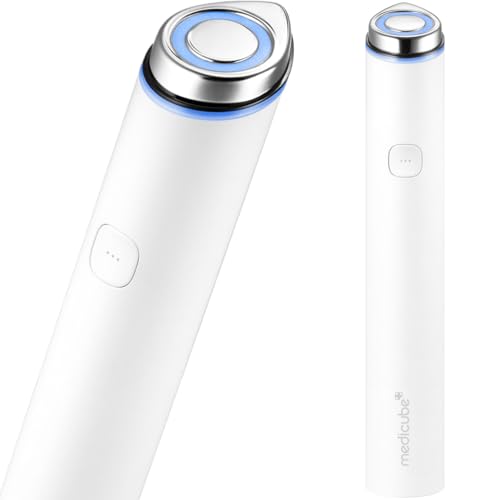 medicube Mini Booster Pro White | Affordable At-Home Facial Skin Care Tool for Beginners - Portable Glow Booster for Glass Skin, Boosting Skin Care Absorption, Skin care for teens, Korean Skin Care