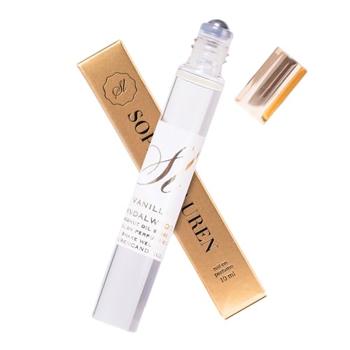 Sophia Lauren 10ML Pheromone Perfume For Women | Long Lasting Vanilla Musk Perfume | Portable Pheromone Perfume Oil with Roll-On Application | Natural Coconut Oil Women Perfume (Amber Love)