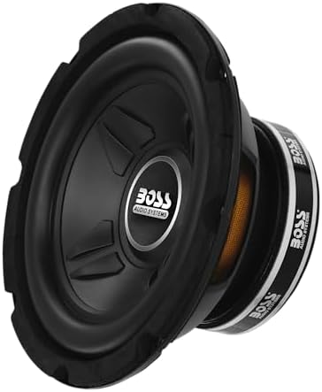 BOSS Audio Systems CXX8 8 Inch Car Subwoofer - 600 Watts Maximum Power, Single 4 Ohm Voice Coil, Easy Mounting, Sold Individually