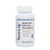 Biomedic  Serra Rx Serrapeptase, Acid-Resistant Enzyme Complex, 90 Veg Capsules