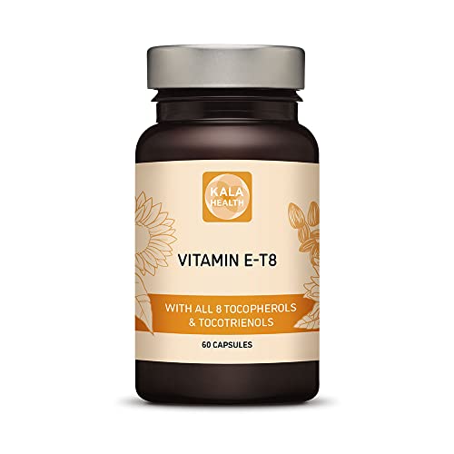 Kala Health Unique Formula with All 8 Tocopherols and Tocotrienols Vitamin E– Contains no PAH’s, Heavy Metals, Contaminants or Preservatives - Certified Sustainable - Hair, Scars and Skin