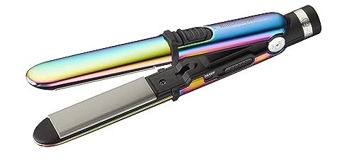 BaBylissPRO Nano Titanium Prima2000 Ionic Styling Iron, 3/4" stainless steel travel/mini iron, all hair types