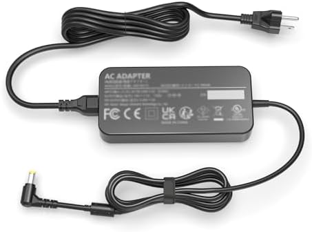 135W Fast Charger Fit for Acer Nitro 5 Gaming Laptop AN515-55 AN515-54 AN515-51 AN515-53 AN515-44 AN515-41 515-45 515-52 515-56 AN517-51 AN517-52 N17C1 N18C3 Power Cord AC Adapter with 10FT Cable