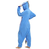 NAITOKE Adults Animal Onesie Halloween Costumes Cosplay Pajamas Purple Blue