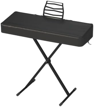 61/88Keys Electric Piano Keyboard Dust Cover - Waterproof, Dustproof, Scratch-Resistant, Adjustable Fit, Machine Washable - 37"(L) x 14"(W) x 5"/4.7"(H) (61keys-black)
