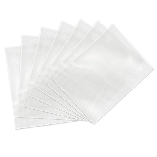 Metronic Shrink Wrap Bags 6x6 Inches 500Pcs, Clear PVC Heat Shrink Wrap Bags for Packagaing Soap,Bath Bombs,Makeup, Candles,Small Gifts,Jars,Homemade DIY