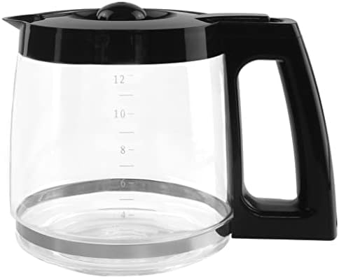 12-Cup Replacement Glass Carafe Pot Compatible with Ninja Coffee Brewer Maker Models CE251 CE201 CE201C CE200 CE200C Model# XGLSLID200