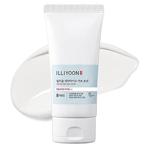Illiyoon Ceramide Ato Lotion | Lightweight Moisturizer for Dry & Sensitive Skin, Barrier Repair for Face and Body, Mild for Babies, Vegan Certified, Korean Skincare, 2.3 fl.oz.ㅣValentine's Day Gifts