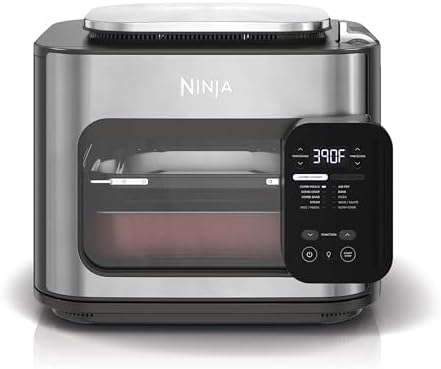 Ninja Combi All In 1 Multicooker, Oven, and Air Fryer with Automatic Shut Off for Kitchen, Home, Apartment, and Countertops, Silver (Renewed)