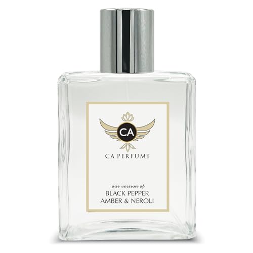 CA Perfume Impression of Black Pepper Amber & Neroli For Women & Men Eau de Parfum Spray Bottle 3.4 Fl Oz/100ml