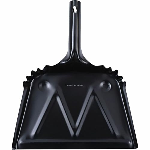 Genuine Joe GJO58143 - Heavy-duty Metal Dustpan