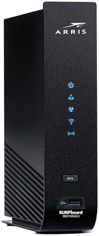 ARRIS Surfboard SBG7400AC2-RB DOCSIS 3.0 Cable Modem & AC2350 Wi-Fi Router , Approved for Comcast Xfinity, Cox, Charter Spectrum & more , Four 1 Gbps Ports , 800 Mbps Max Internet Speeds,- REFURBISHED