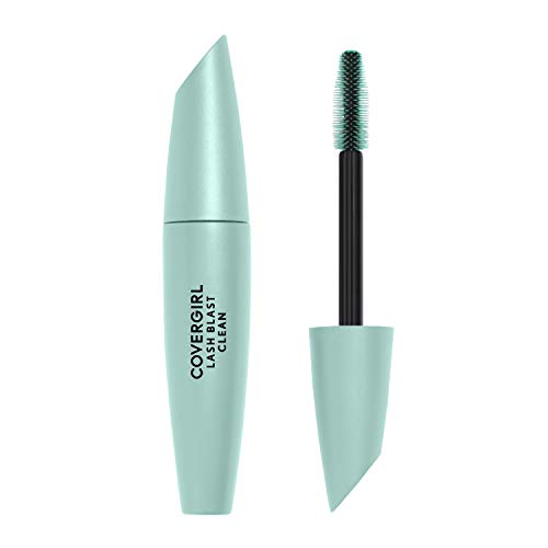 CoverGirl Lash Blast Clean Volume Mascara, Vegan Formula, Volumizing, Smudge-Proof, Cruelty Free, Black, 1 Count
