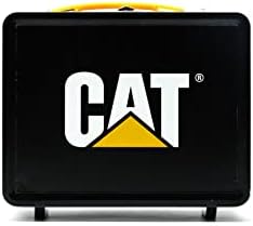 CAT Construction Toys, Store N Go Construction Playset with Travel Case, Ages 3+, 2 Little Machines Vehicles & Assortment of Construction Site Accessories, Quality, Durable & Realistic