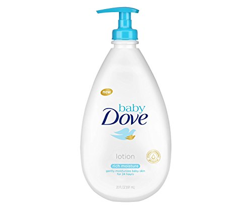 Baby Dove Lotion, Rich Moisture 20 fl oz (Pack of 2)