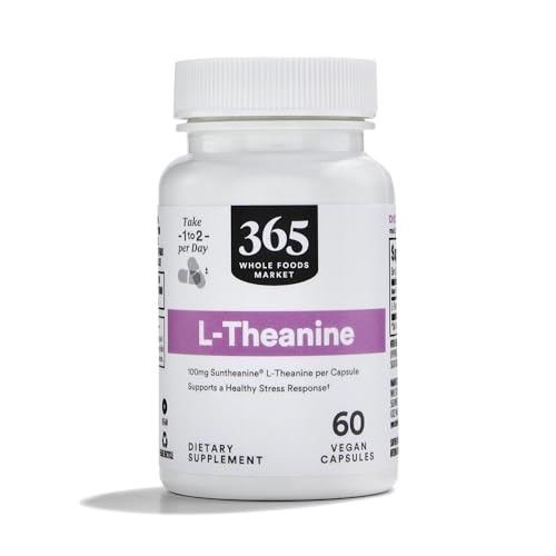 Whole Foods Market, L-Theanine 100mg, 60 ct