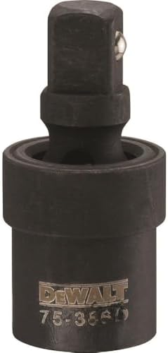DEWALT Universal Joint Socket, Impact Rated, 1/2-Inch Drive (DWMT75366B)
